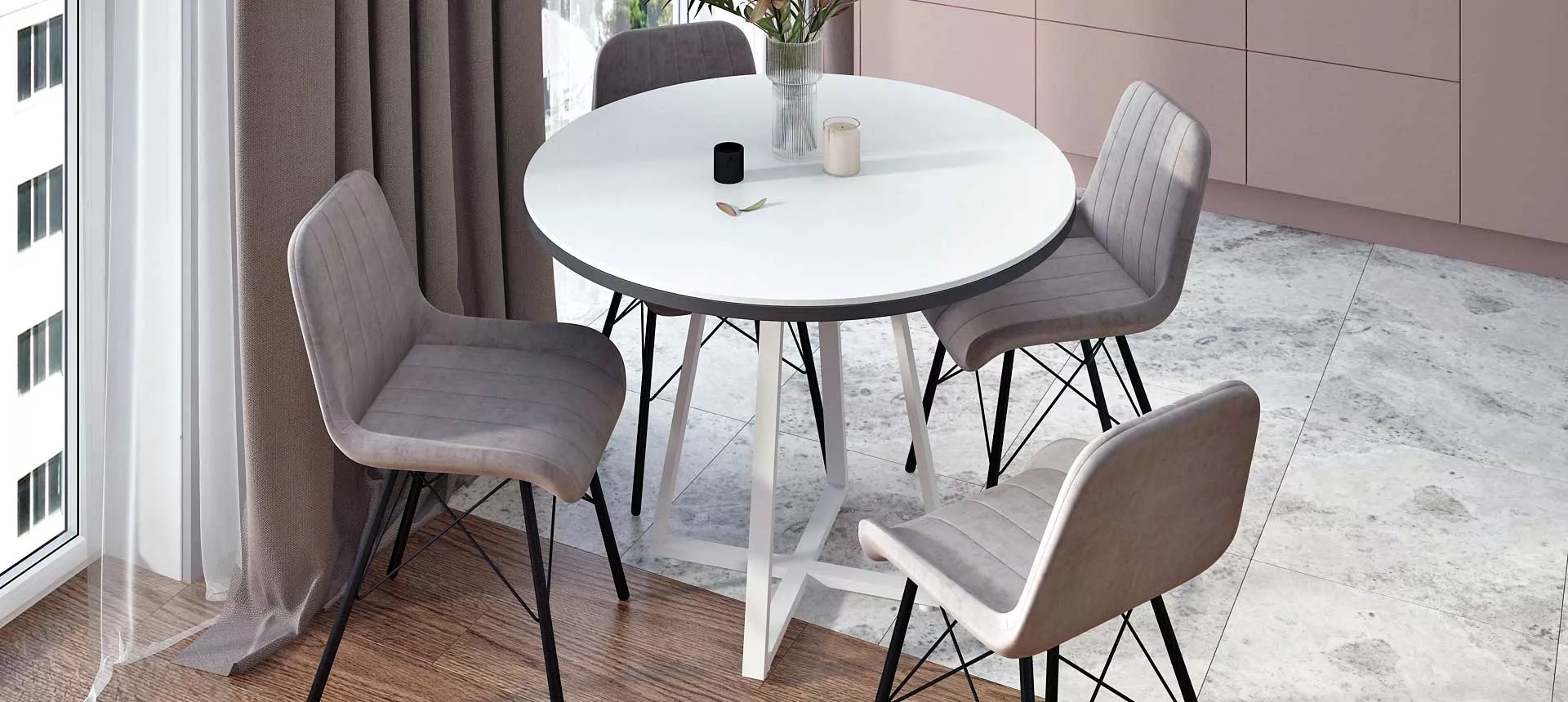 искусственный камень цвет Белый снег